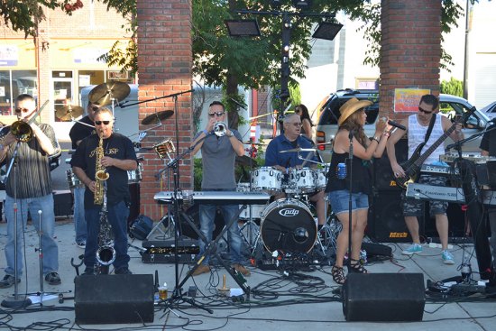 The band "August" will perform again at the summer's first 'Rockin' the Arbor' on June 16.